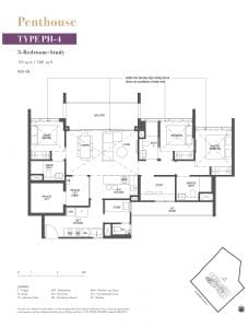 Pullman-Residences-Penthouse-3-Bedroom-Study-Type-PH-4